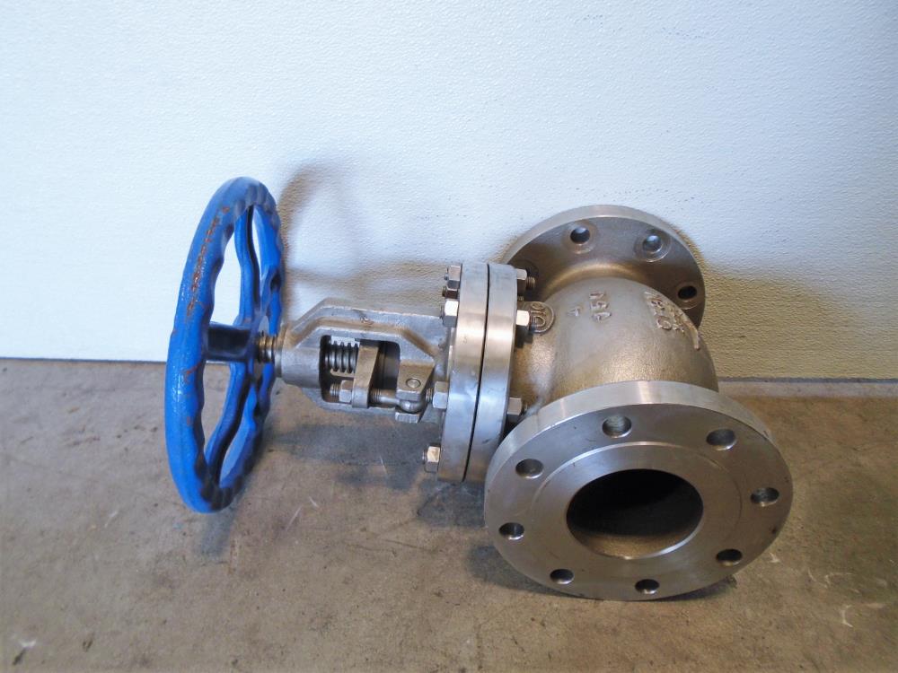 OIC 4" 150# CF8M Globe Valve, Fig# S 152